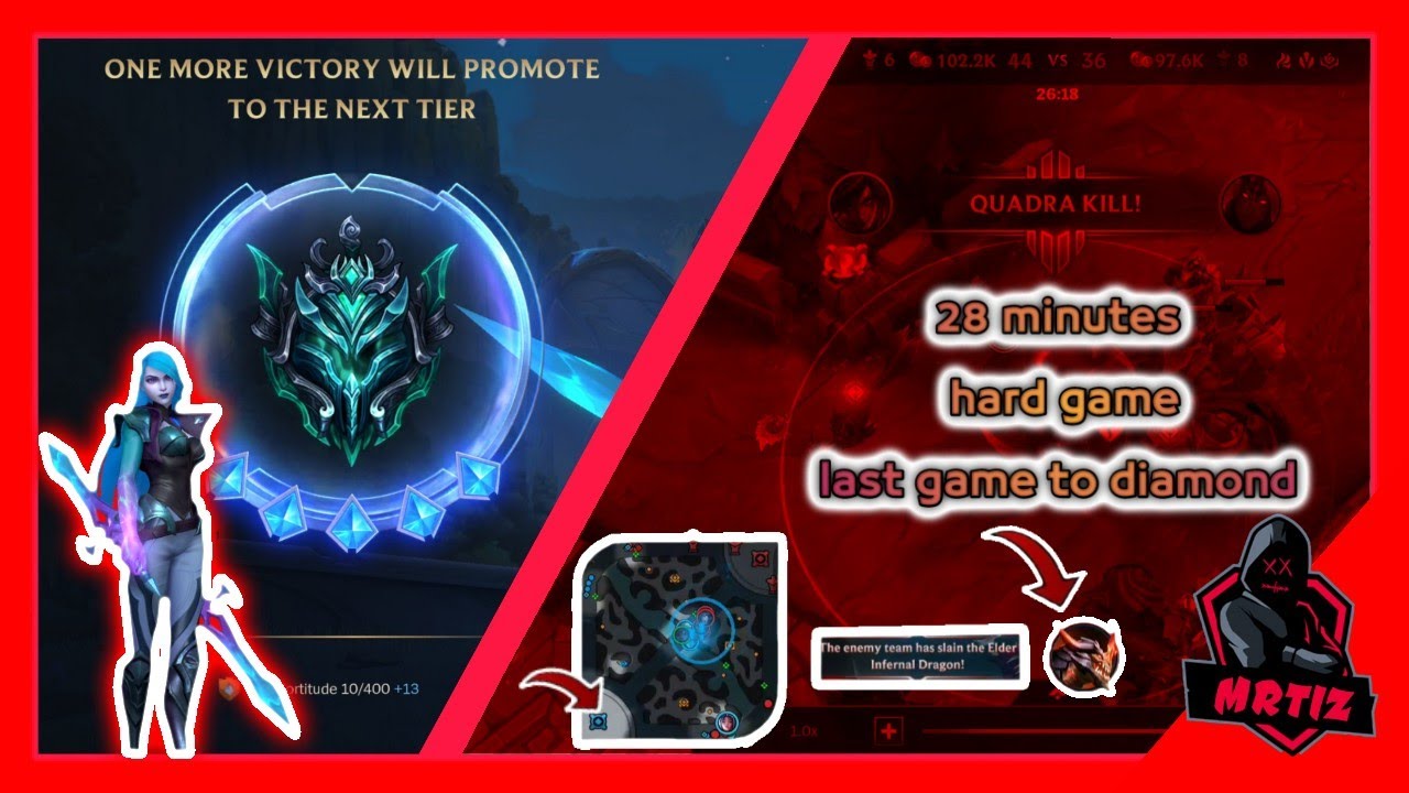 last game to diamond. Can I win? super hard game 🔥MRTIZ | مرتز