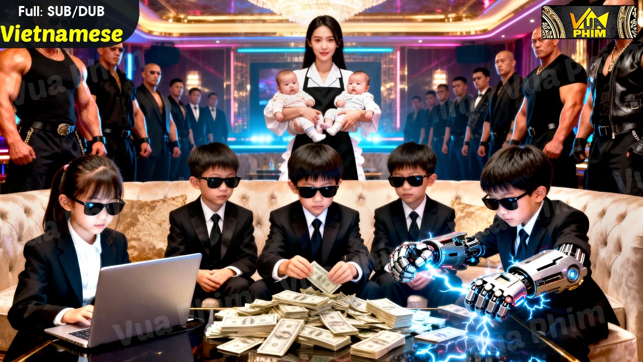 Cô Gái Nghèo Có 5 Đứa Con Thiên Tài, Giấu Mẹ Làm Ông Trùm Hacker Đánh Sập Công Ty Người Cha Tổng Tài