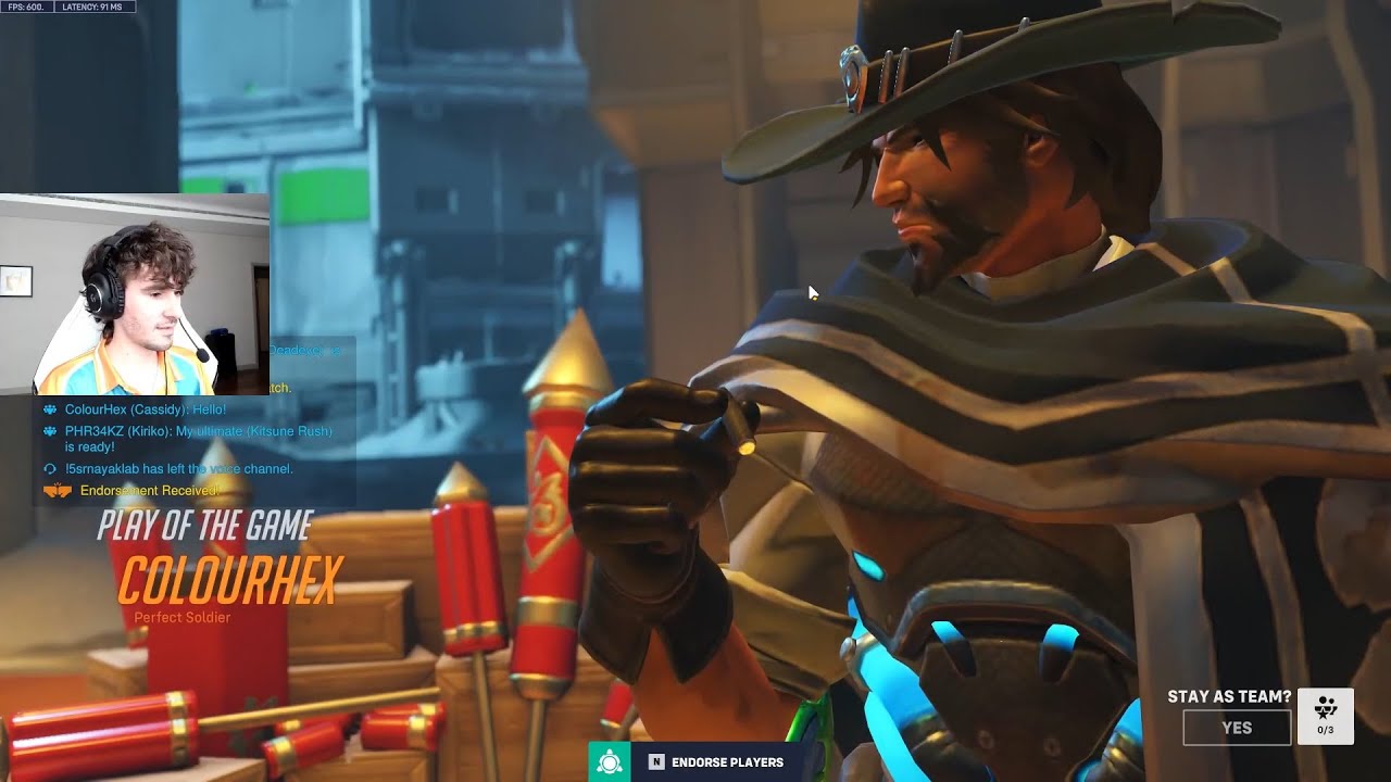POTG - COLOURHEX SOJOURN + CASSIDY OVERWATCH 2 STADIUM SEASON 17 GAMEPLAY