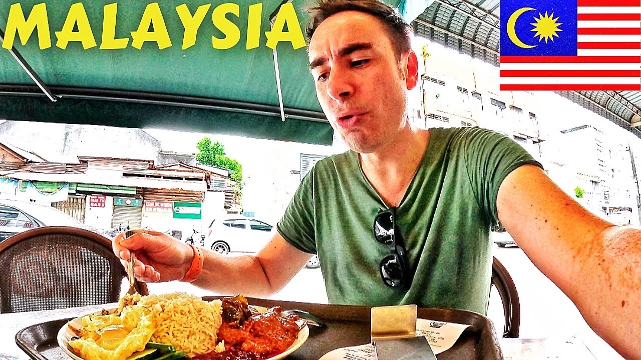 Иностранец впервые попробовал малайскую кухню 🇲🇾