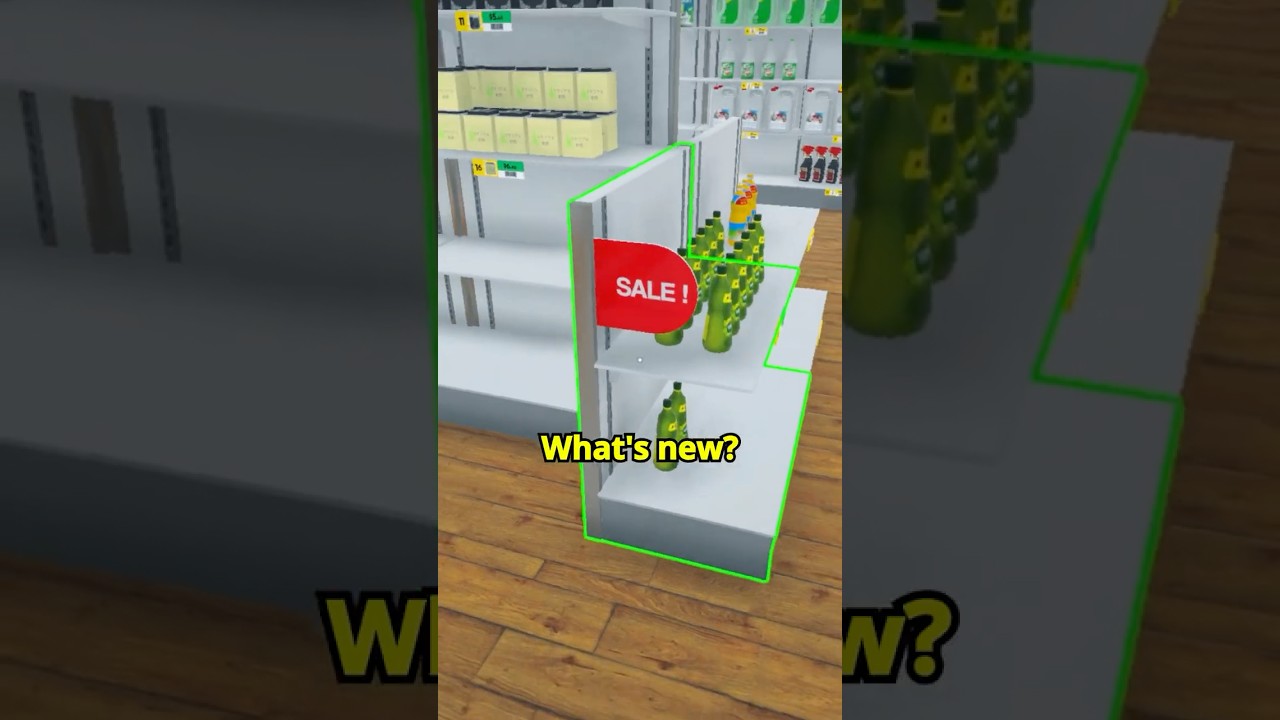 Supermarket Simulator Update: Boost Sales with Discounts! 🛒🔥