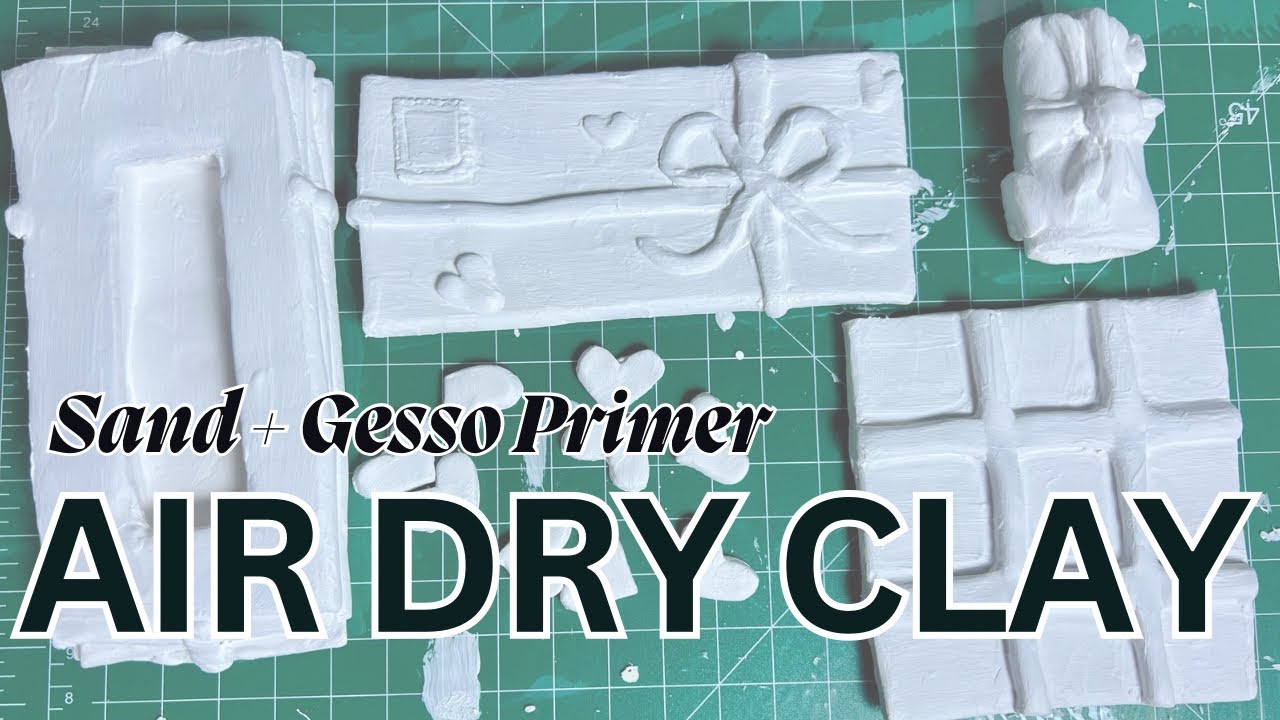 Air Dry Clay | Sanding and Priming