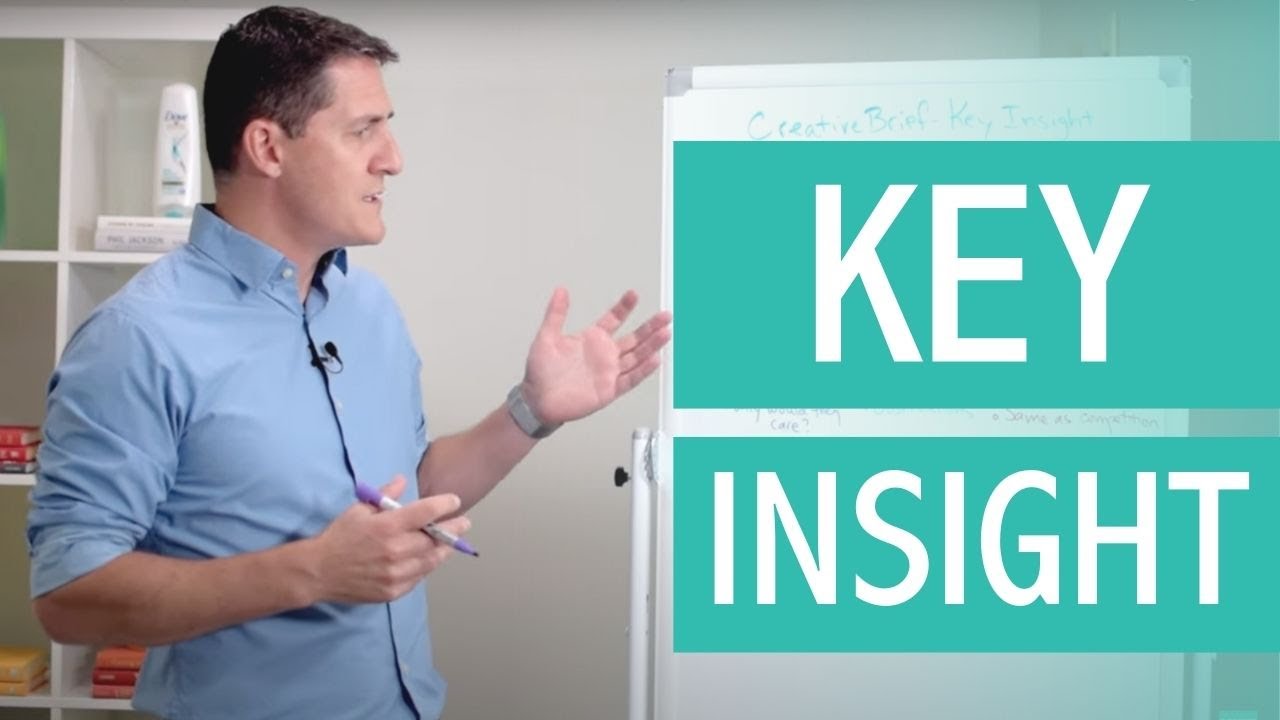 How to Write a Key Insight [How to Write a Creative Brief] - Key Insights Training