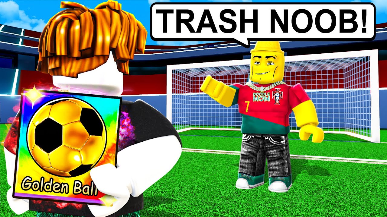 I Pretended to be a NOOB in Roblox Soccer, Then Scored 129,764 Goals!