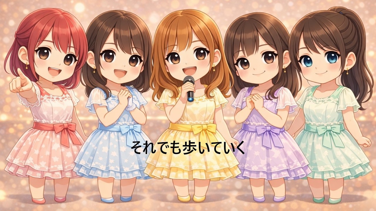 ［ORiGiNAL iDOL SONG］それでも歩いていく／AKARi NOTE（SUNO）