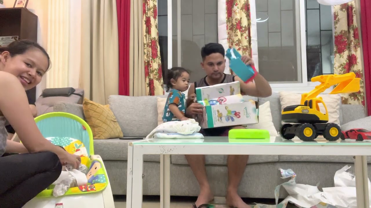 OPENING OF GIFTS FOR MALIK TRAZE'S CHRISTENING DAY