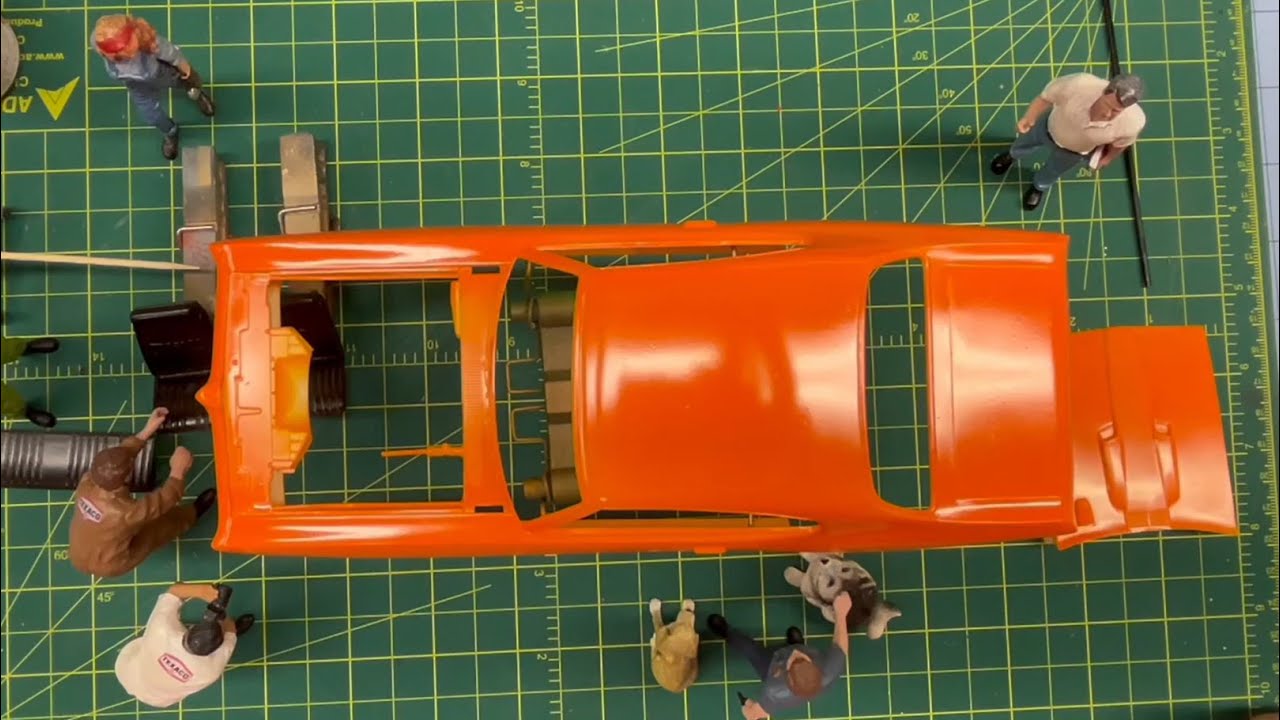 The Revell 69 Pontiac GTO Build Update #2