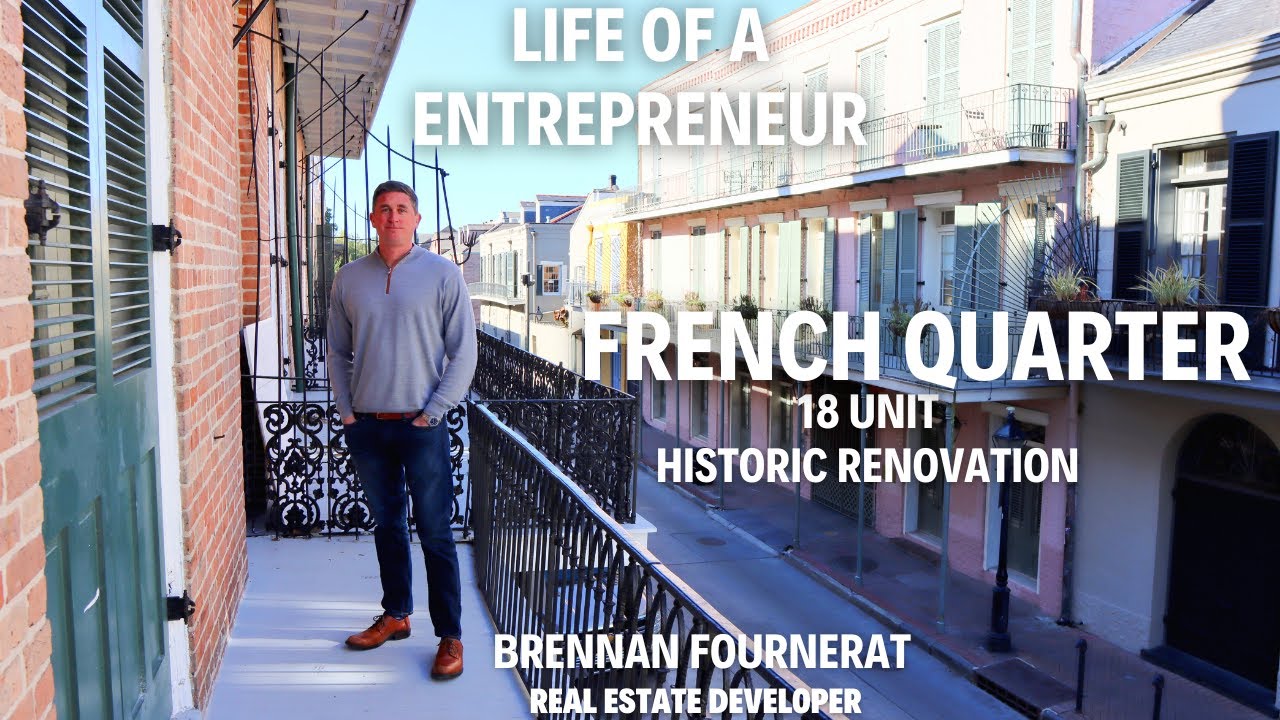 Historic 18 Unit Renovation In The French Quarter: Brennan Fournerat | Real Estate In New Orleans