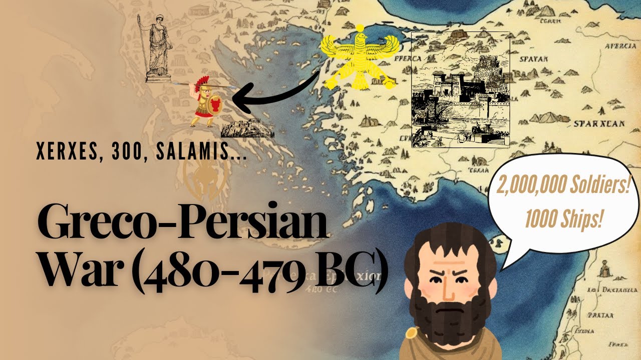 How Xerxes invaded Greece with the largest force of Antiquity