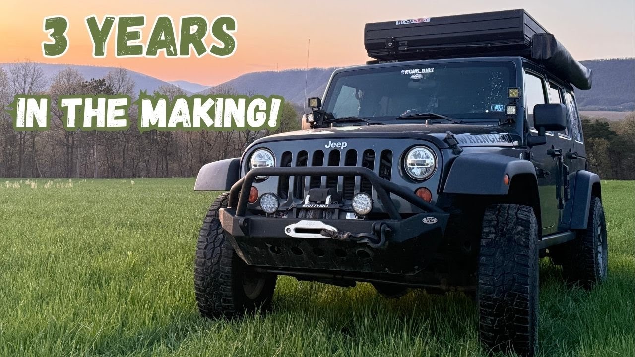 Budget Overlanding in My Jeep Wrangler – Full Build & Camp Setup!