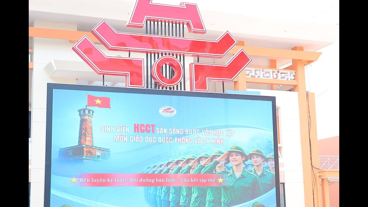 HCCT: Sinh viên HCCT tại đợt 1 học Giáo dục Quốc phòng & An ninh.