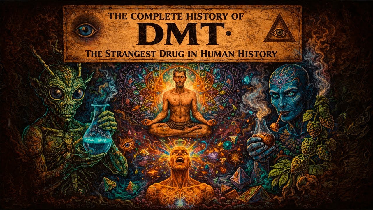The Complete History of DMT: The Strangest Drug in Human History | History For Sleep