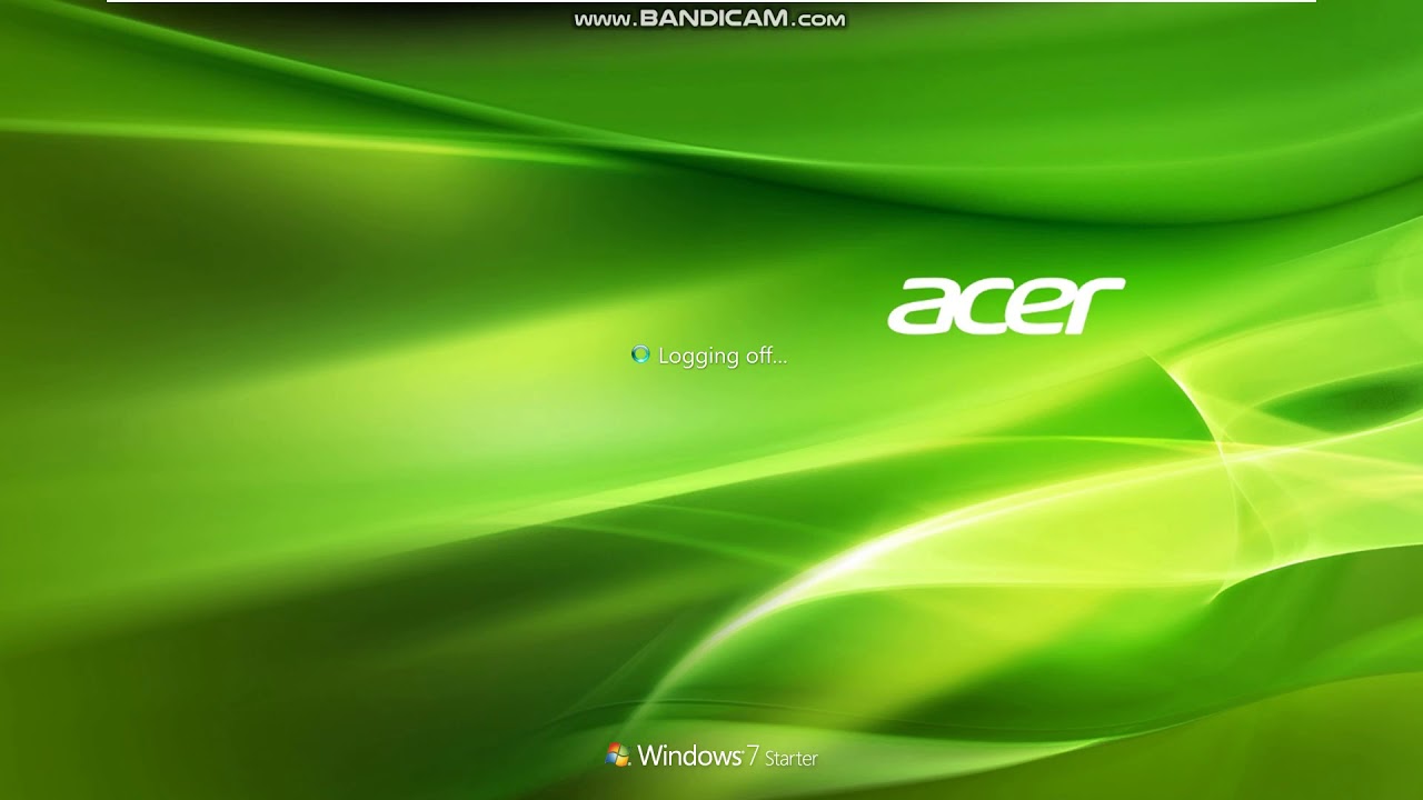 Windows 7: Starter (startup and shutdown screens)