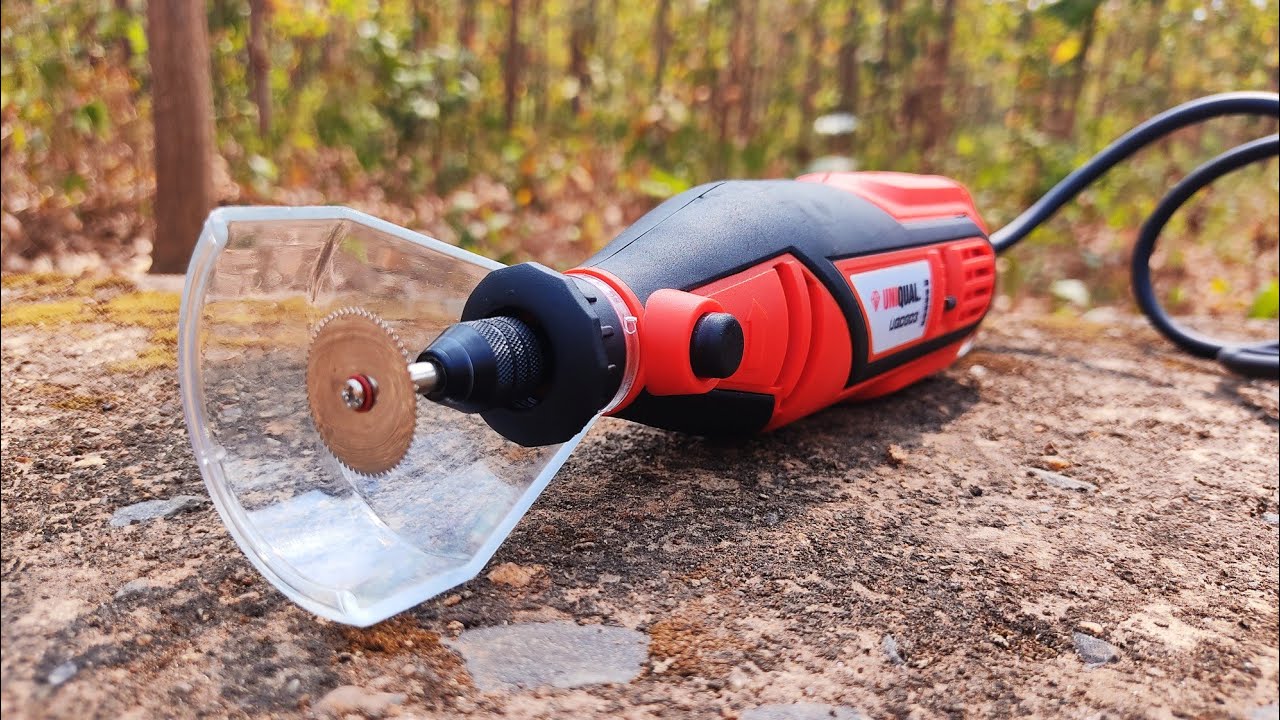 Unboxing Rotary Tool Kit with Universal Chuck and Flexible Shaft Connector