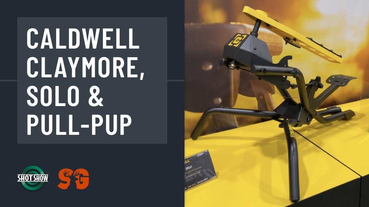 Caldwell Claymore, Claymore Solo, and Pull-Pup Clay Throwers, Sportsman's Guide at SHOT Show 2024