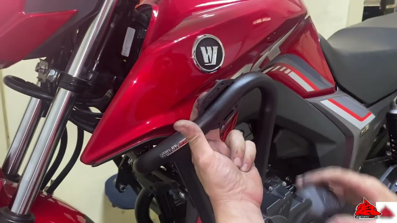 Protetor de Motor e Carenagem - HAOJUE DK 160 ( Modelo 2023 )