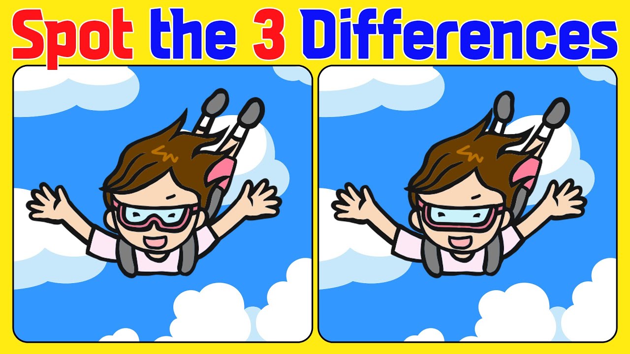 🧠🧩Spot the Difference | Boost Your Brain《EASY》
