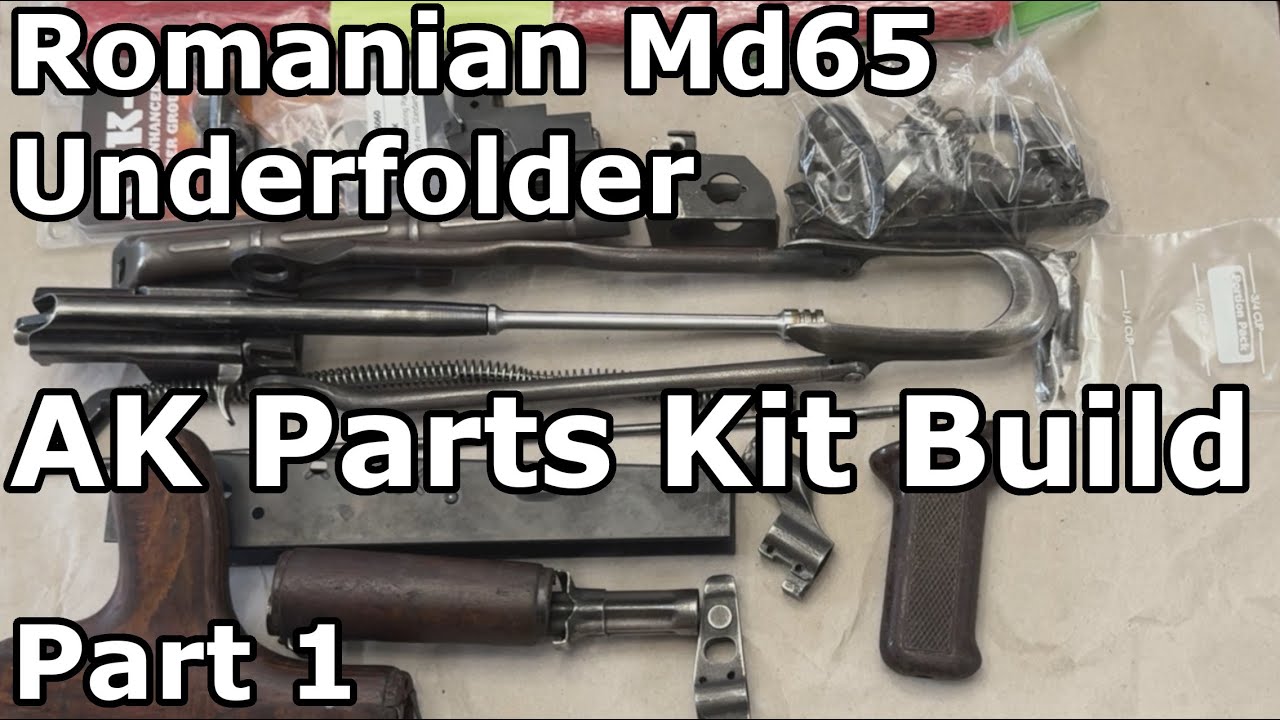 Romanian MD65 Underfolder AK Parts Kit Build | Part 1 - Parts Overview and Accidental ASMR