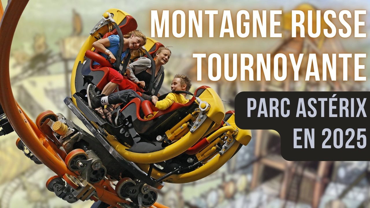 Cétautomatix : La NOUVELLE MONTAGNE RUSSE du Parc Astérix va vous faire tourner la tête en 2025 !