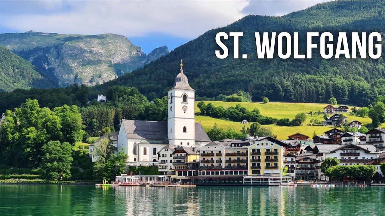 ST Wolfgang am Wolfgangsee, Wonderful Lake in Austria 