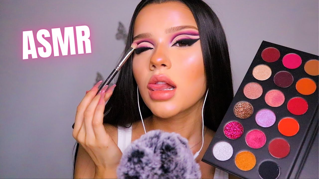 ASMR TUTORIAL DE MAQUILLAJE CUT CREASE