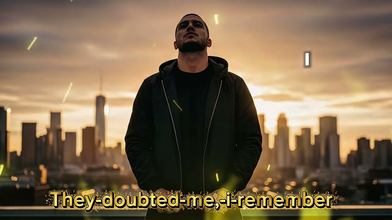 They Doubted Me, I Remember 💔🔥 | Emotional Rap Lyrics Video