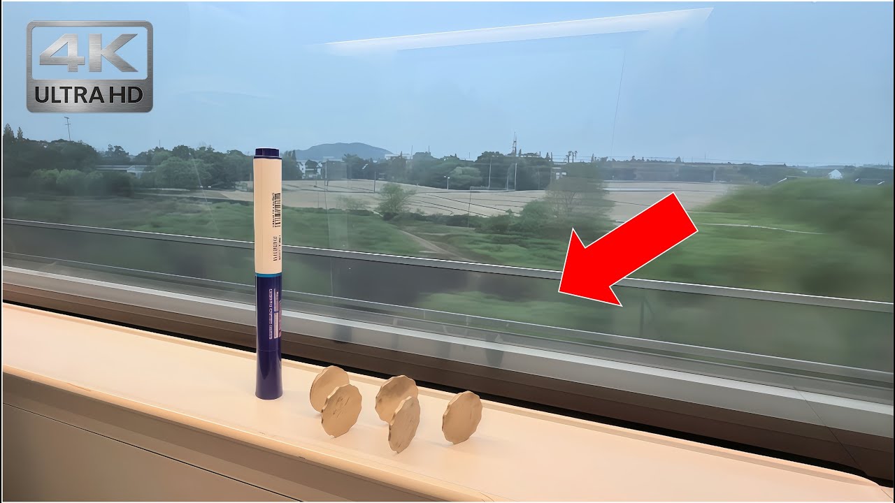 Fast & Furious in Real Life! Coins Didn’t Fall at 215 mph on China's high speed train🇨🇳