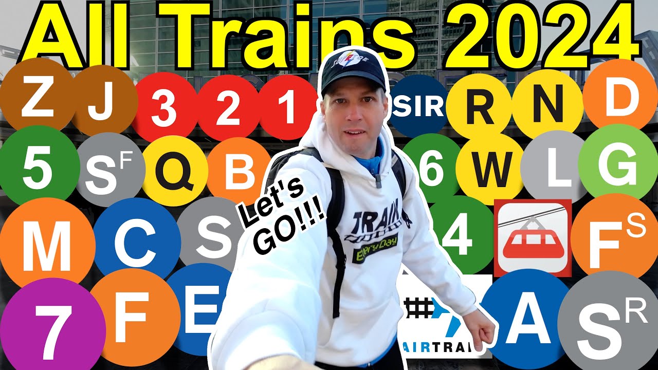 ALL TRAINS 2024 - EVERYTHING OMNY!