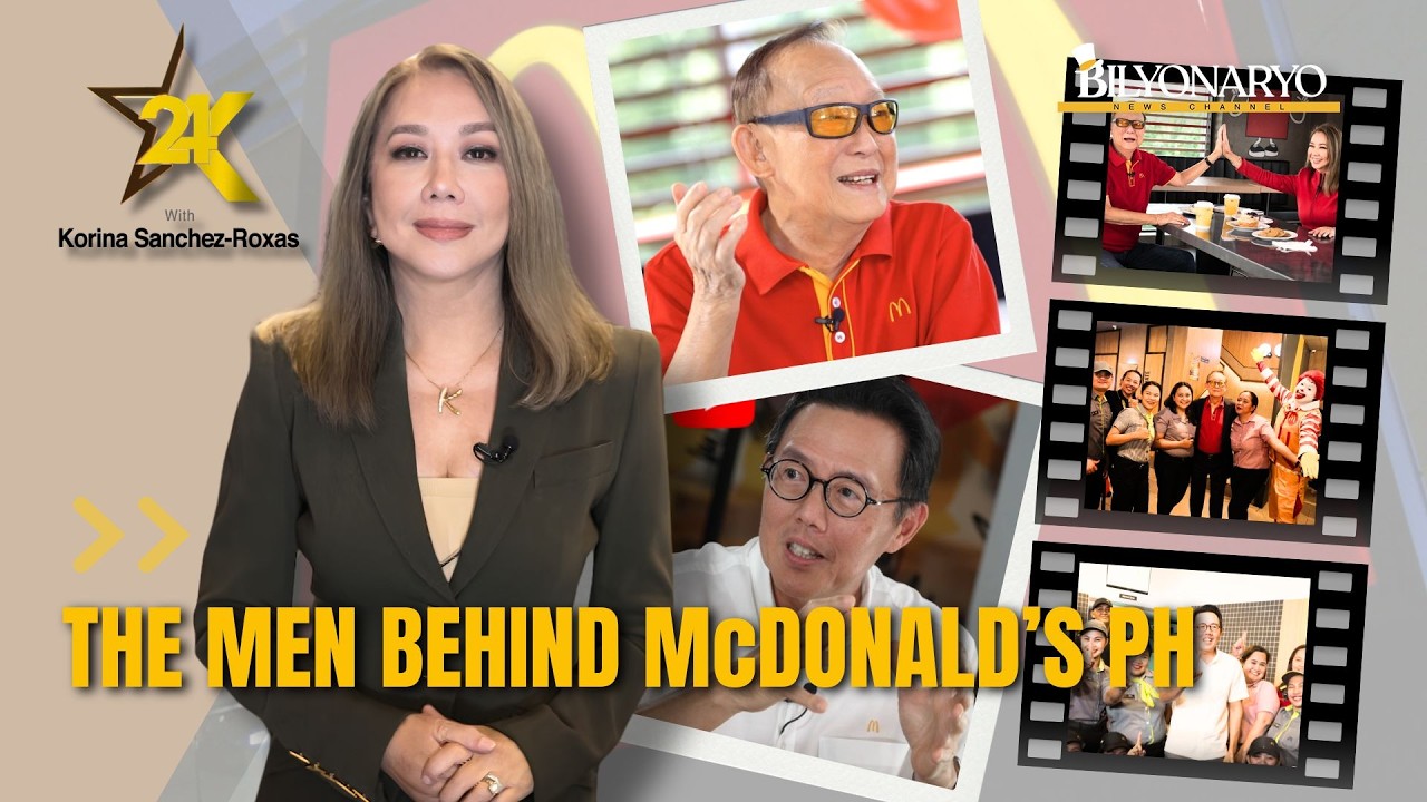 История успеха McDonald&rsquo;s на Филиппинах | Джордж и Кеннет Янг | 24K с Кориной Санчес-Рохас