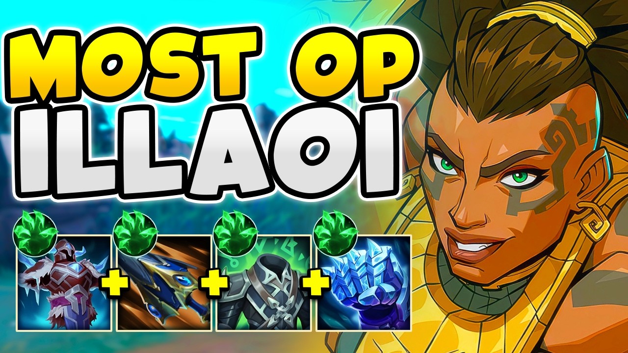 THIS INFINITE HEALING ILLAOI IS THE MOST BROKEN BUILD EVER! ILLAOI TOP LANE GAMEPLAY!