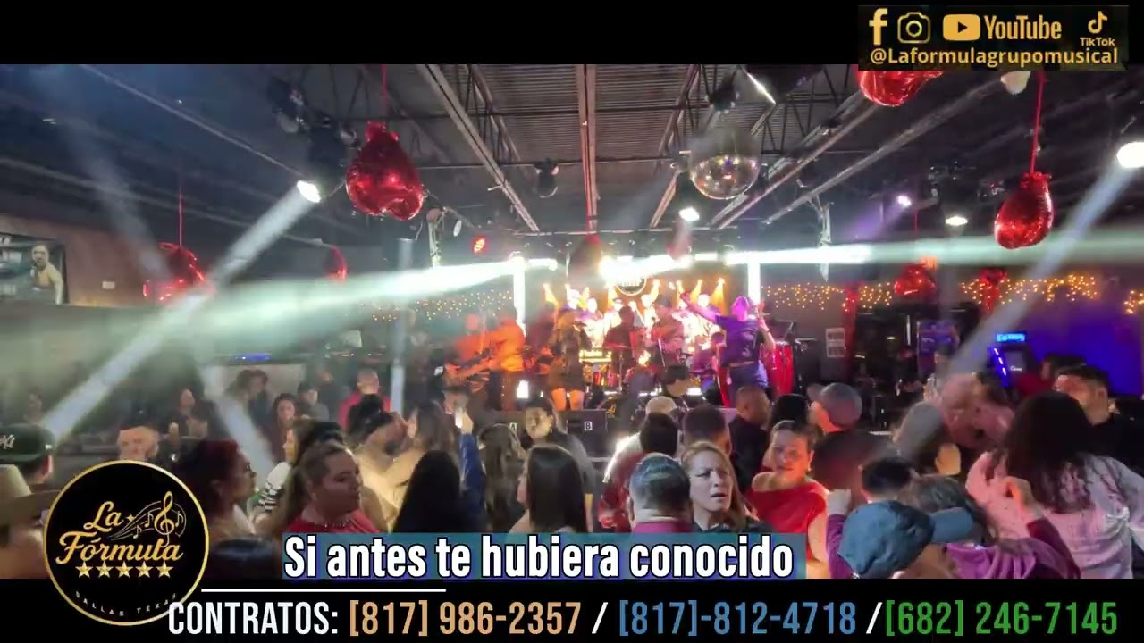 Si antes te hubiera conocido D.A.R. (La Formula Grupo Musical)