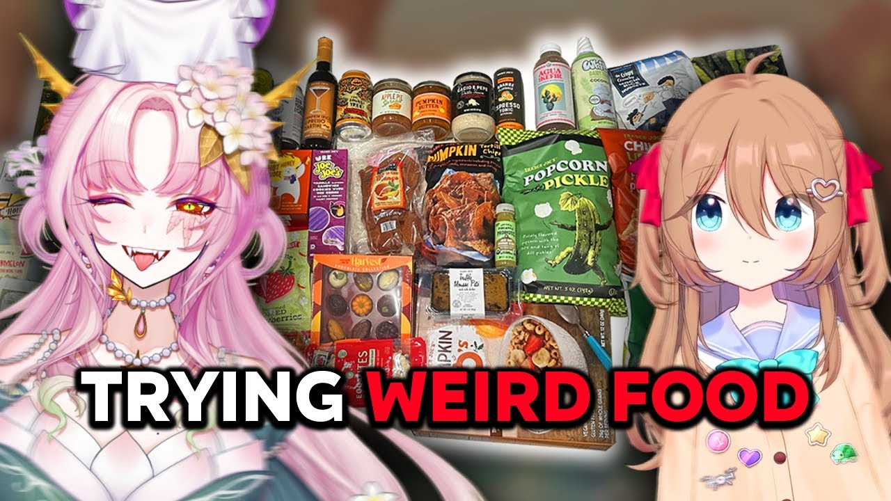 MATARA KAN AND NEURO SAMA TRY TRADER JOE'S FOODS