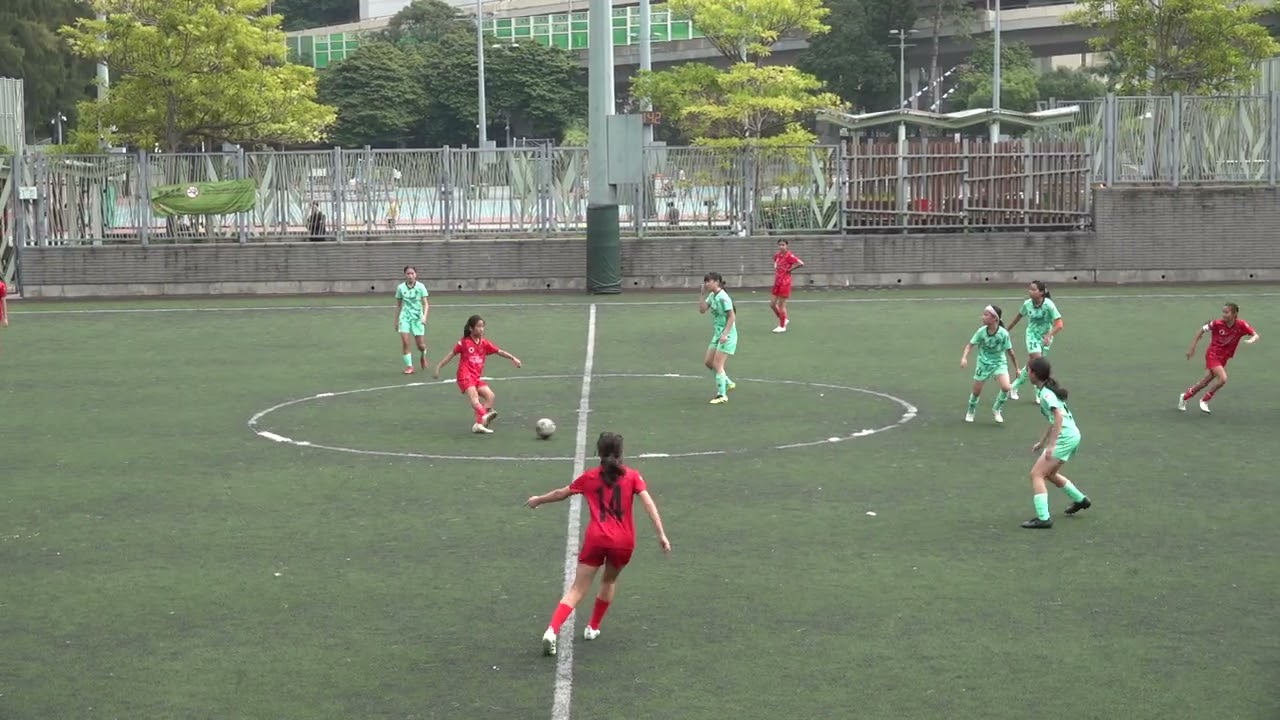 HKI-A港島 vs HKI-B1港島 - HKJC Training 2526 women U14 game leauge 1 gold cup賽馬會足球訓練計劃比賽1金杯