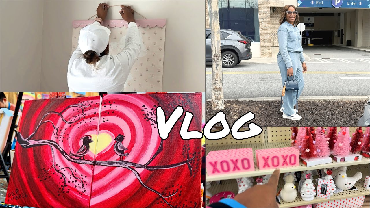 VLOG: I GOT A SHOPPING PROBLEM! HOBBY LOBBY; DECORATING KODA'S ROOM; NEW CONSOLE TABLE; TRY ON HAUL