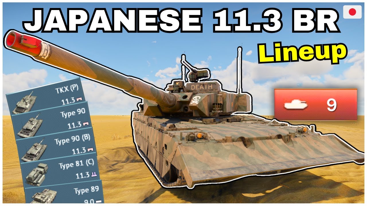 This JAPANESE Lineup is INSANE in War Thunder
