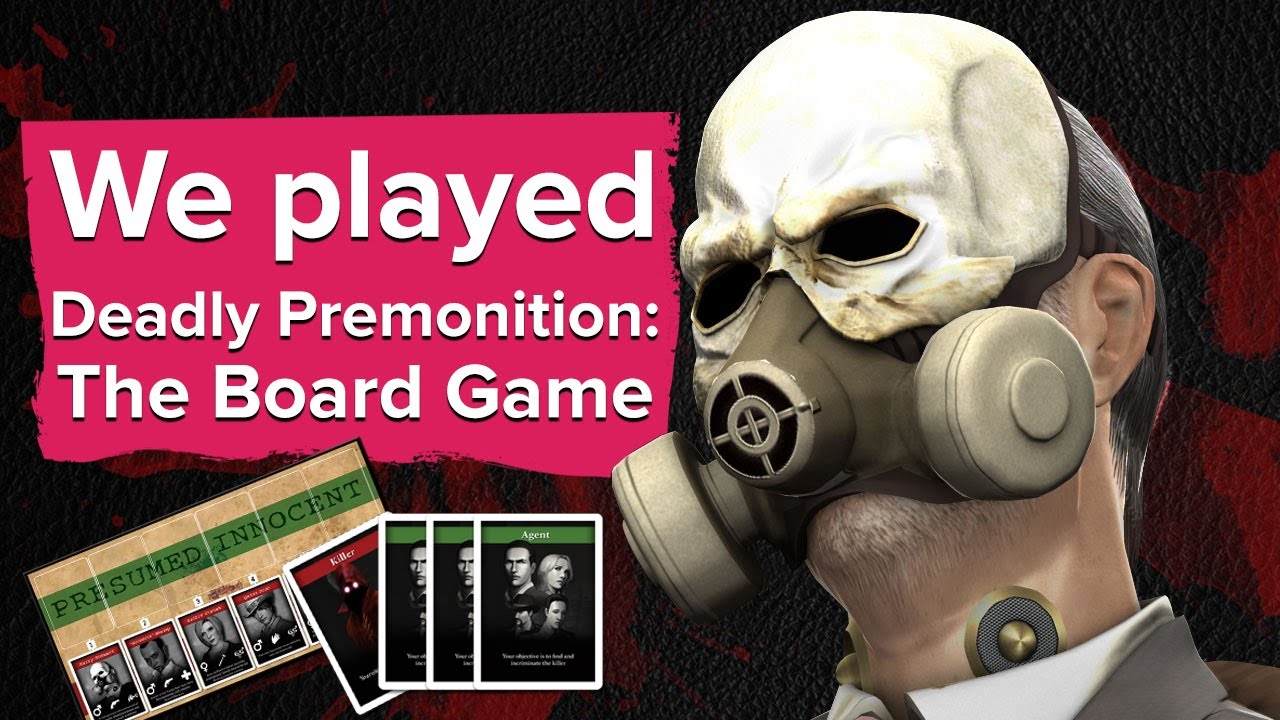 We played Deadly Premonition The Board Game