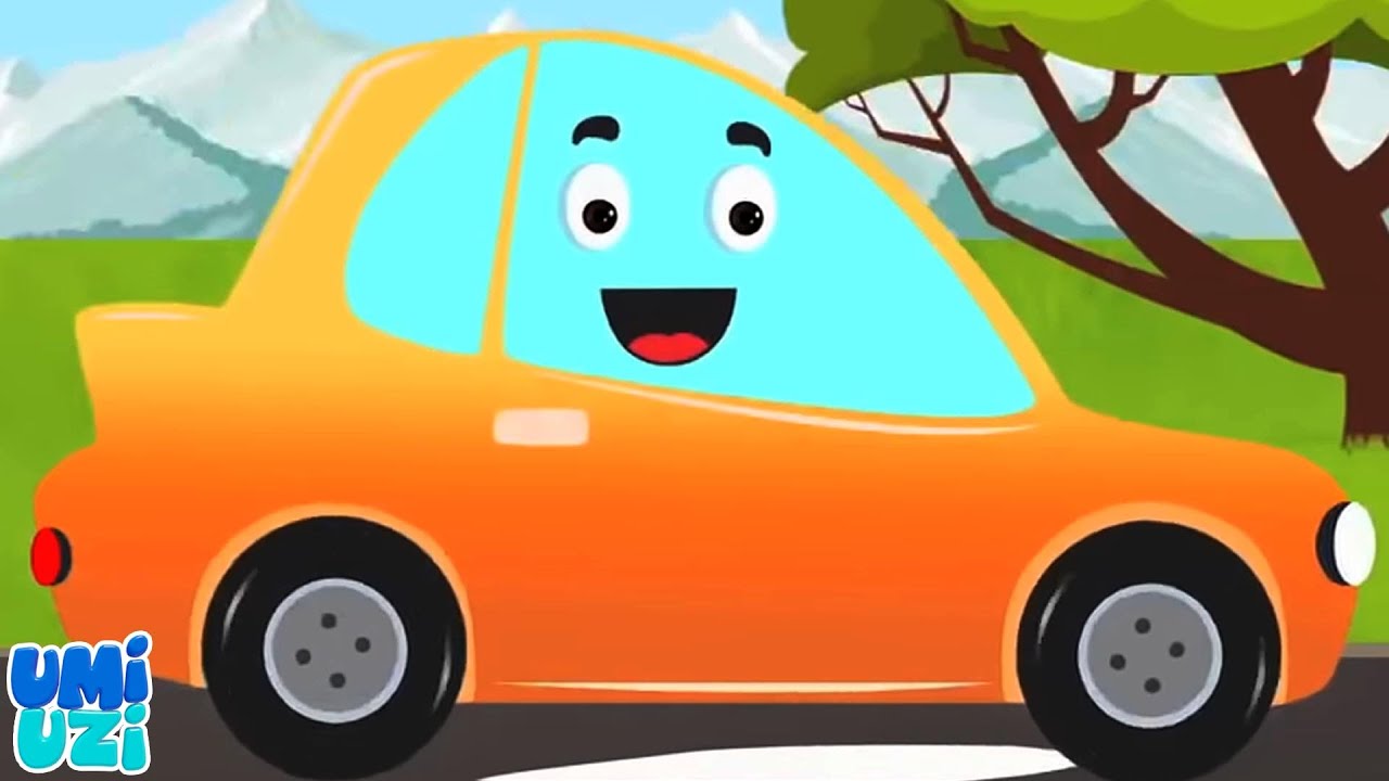 Broom The Magic Car, Umi Uzi Cartoon Video For Kids