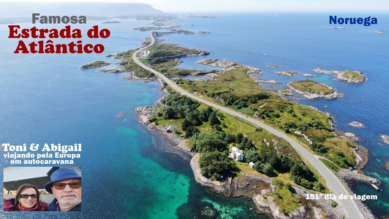 Noruega:  A famosa ESTRADA do ATLÂNTICO - Viajando pela Europa em autocaravana