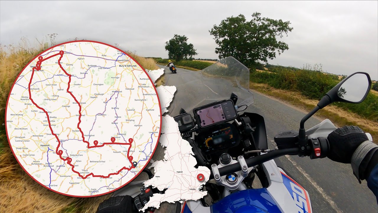 Bikers Britain Roadbook - Sudbury Loop