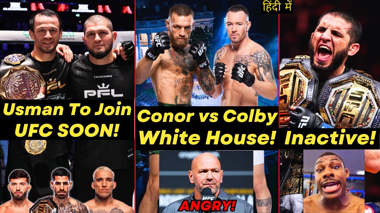 LEAKED? Conor McGregor vs Colby Covington? Usman Nurmagomedov To Join UFC? Islam Makhachev Inactive!