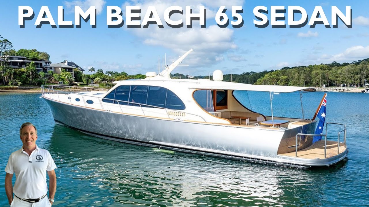 TIMELESS ELEGANCE PALM BEACH 65 SEDAN YACHT TOUR