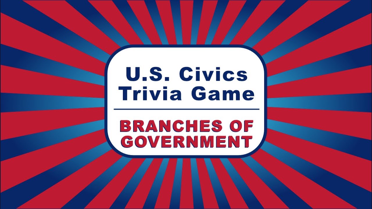 U.S. Civics Trivia Game (2008 edition): Branches of Government (Trivia de Educación Cívica)