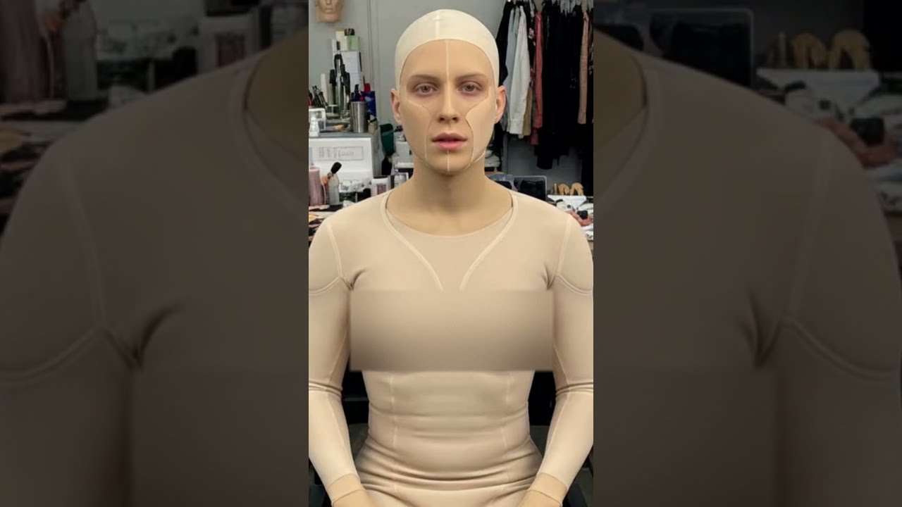 MTF SFX Makeup Transformation #makeover #silicone #prosthetics #tg #boytogirl #femboy #moviemaking