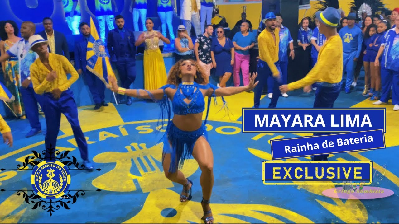 MAYARA LIMA RAINHA DA BATERIA DO PARA&Iacute;SO DO TUIUTI 👑