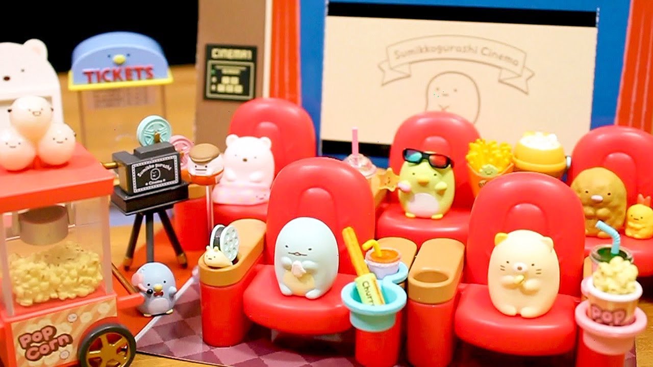 【リーメント すみっコぐらし】 はじまるよ！わくわく映画館！ Sumikko Gurashi Cinema[Miniature Toy]