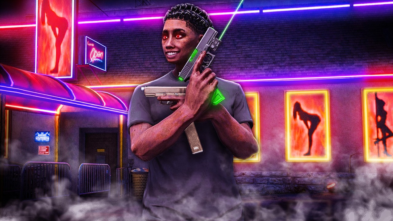 I Caught my OPPS at the STRIP CLUB in GTA 5 RP..