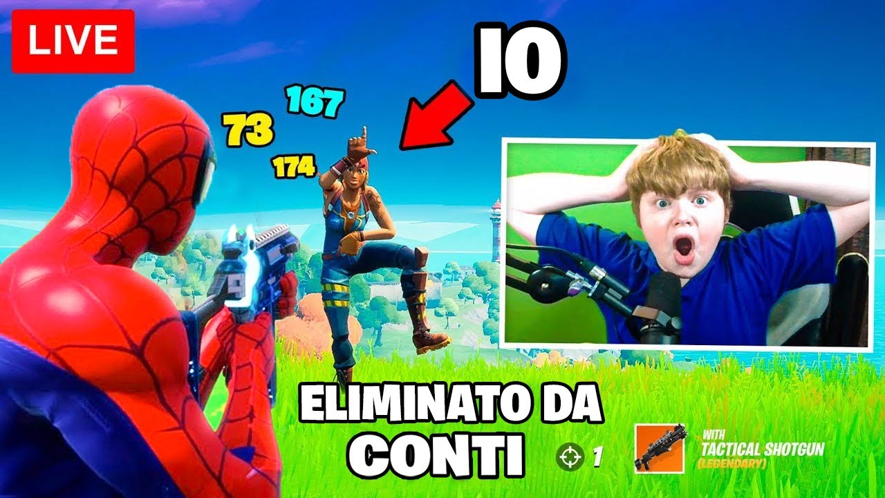 STREAMSNIPERO il TEAM di BAMBINI su Fortnite!