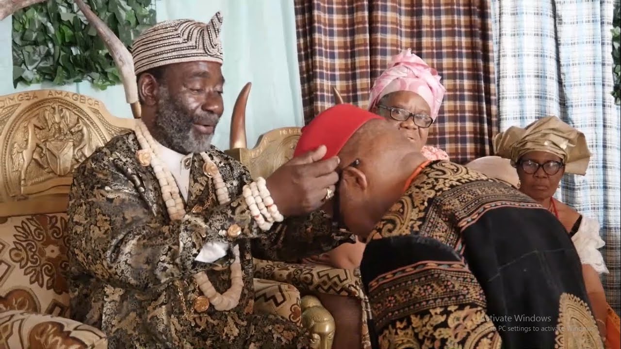 Chieftaincy Coronation Of Mr. & Mrs. Nkwuzor of Umuokwuru Ihitte By Eze Mike Orji of Amagbor Ihitte