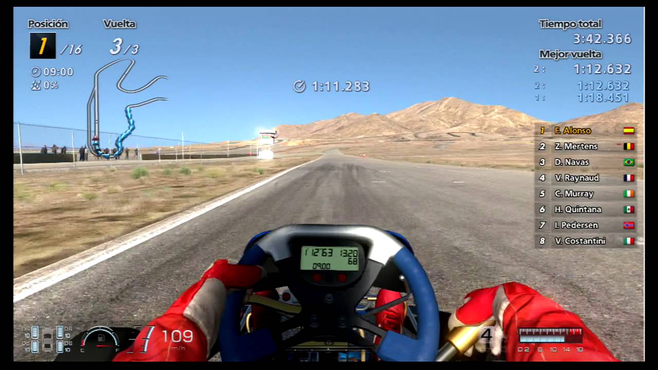 Gt6 Campeonato GT de karts 125 Shifter