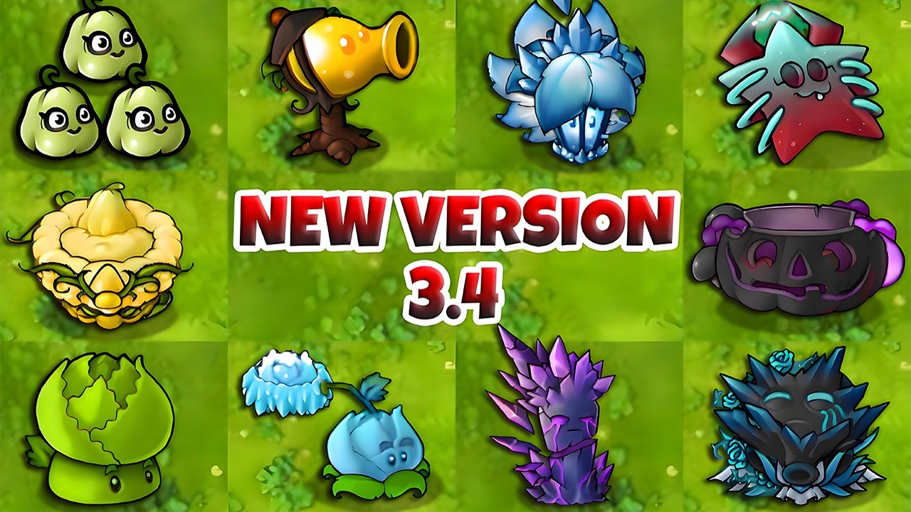 PVZ Fusion 3.4 New Version - All NEW Plants Fusion Showcase!